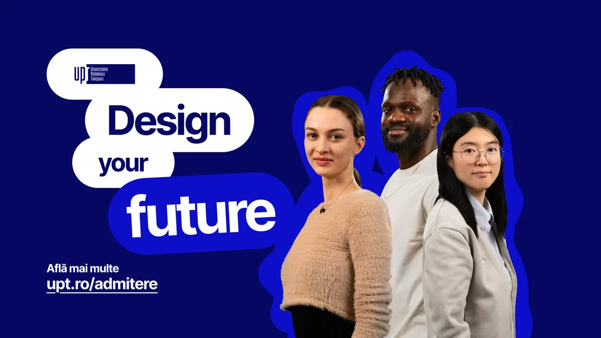 Universitatea Politehnica Timișoara dă startul admiterii 2026: 10 facultăți, 63 de programe de studii și o studenție trăită altfel